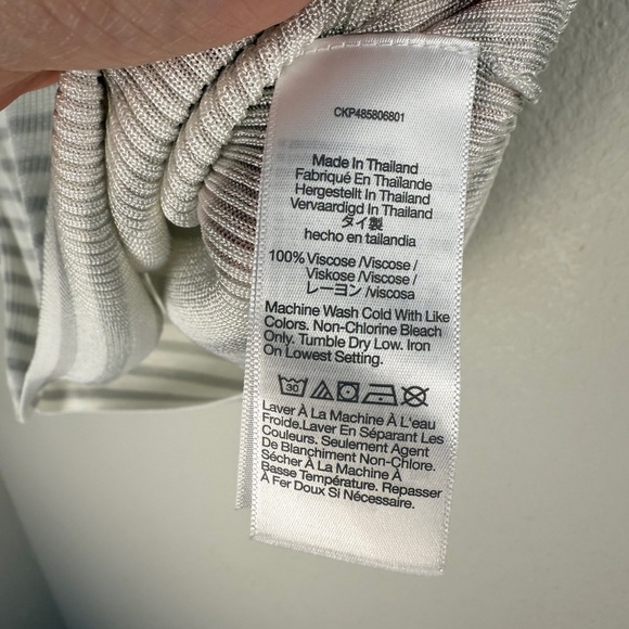 Madewell Women's Micro-Rib Sweater Tee in Monument M - Picture 6 of 8